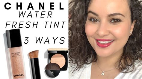 chanel water-fresh tint how to use